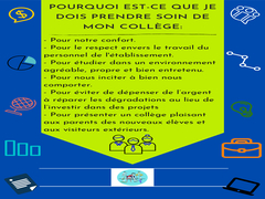 Affiche Pourquoi est ce que je dois prendre soin de mon college.pdf