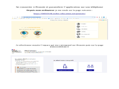 Se connecter à Pronote et paramétrer l'application sur son smartphone